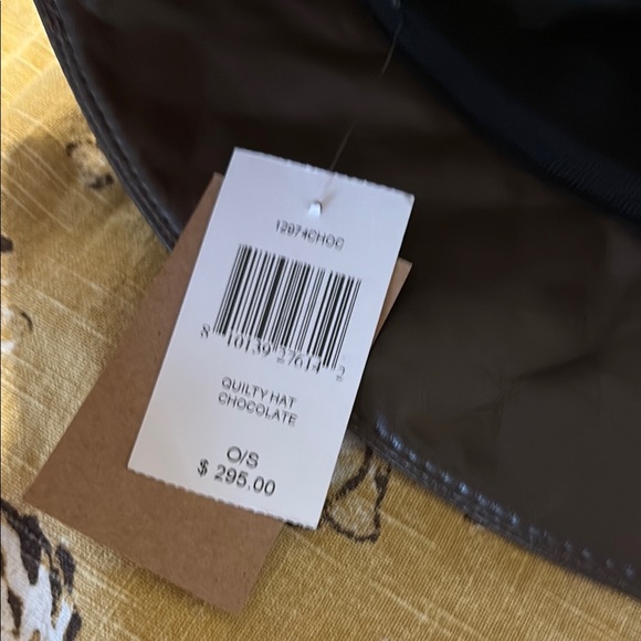 NWT Eric javits Quilted Brown Bucket Hat - Picture 3 of 7